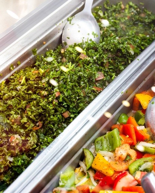 Amir food photography showing a feast platter.